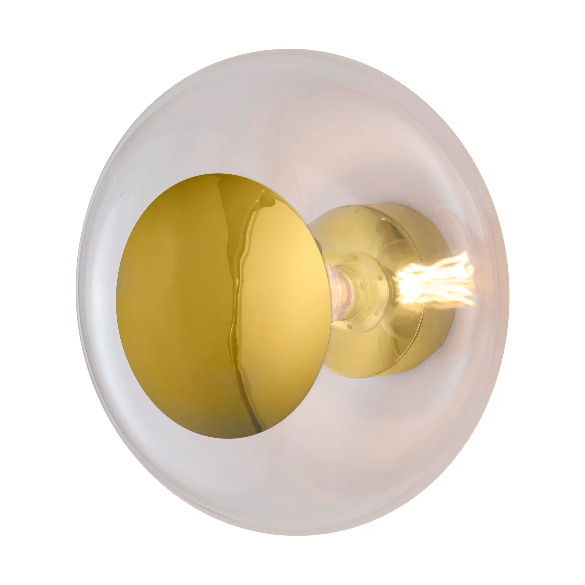 Aplique de pared Horizon surface, Clear, Ø36 cm EBB & FLOW