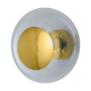 Aplique de pared Horizon surface - Clear-shiny gold, Ø29 cm - EBB & FLOW