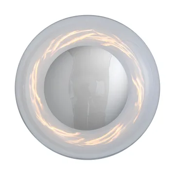 Aplique de pared Horizon surface - Clear-silver, Ø29 cm - EBB & FLOW