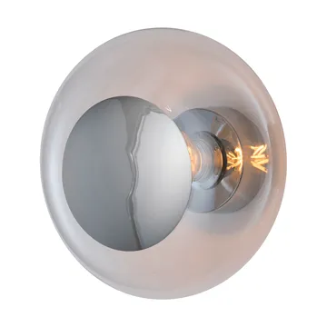 Aplique de pared Horizon surface - Clear-silver, Ø29 cm - EBB & FLOW