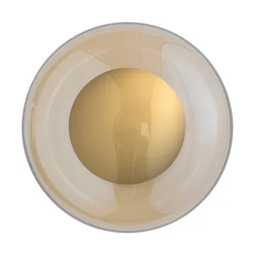 Aplique de pared Horizon surface - Golden smoke, Ø25 cm - EBB & FLOW