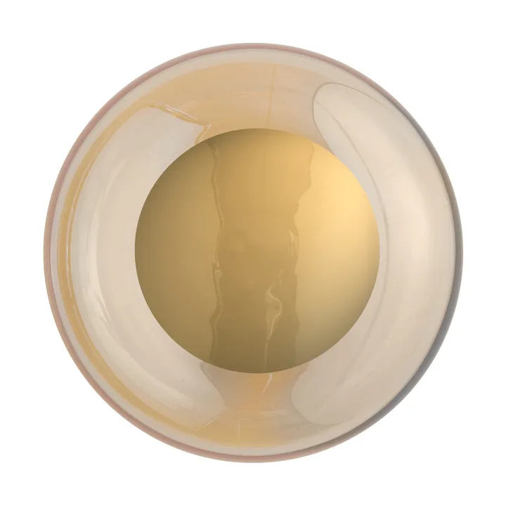 Aplique de pared Horizon surface - Golden smoke, Ø29 cm - EBB & FLOW