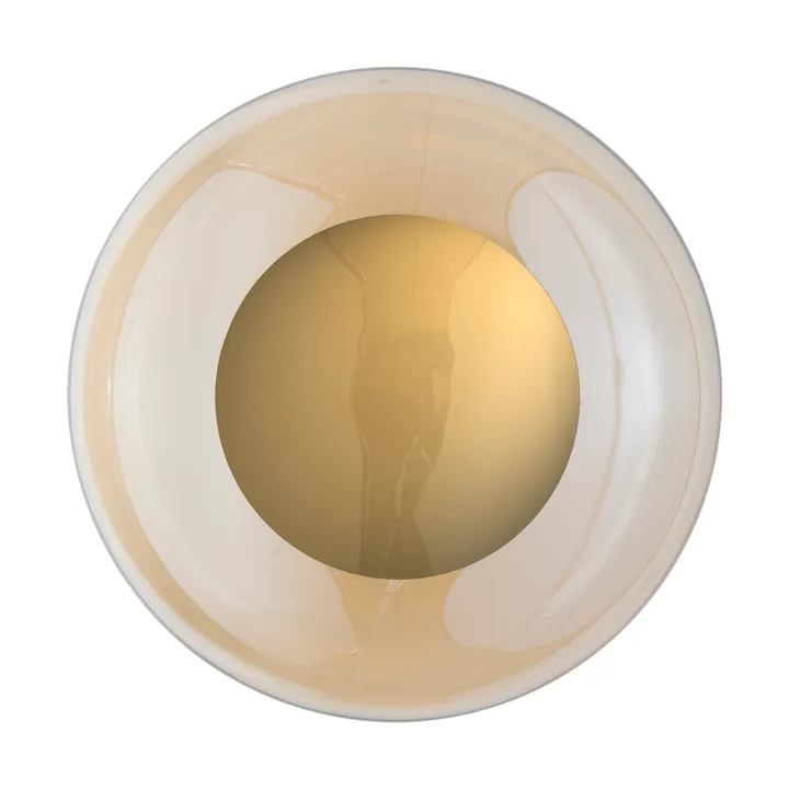 Aplique de pared Horizon surface - Golden smoke, Ø36 cm - EBB & FLOW
