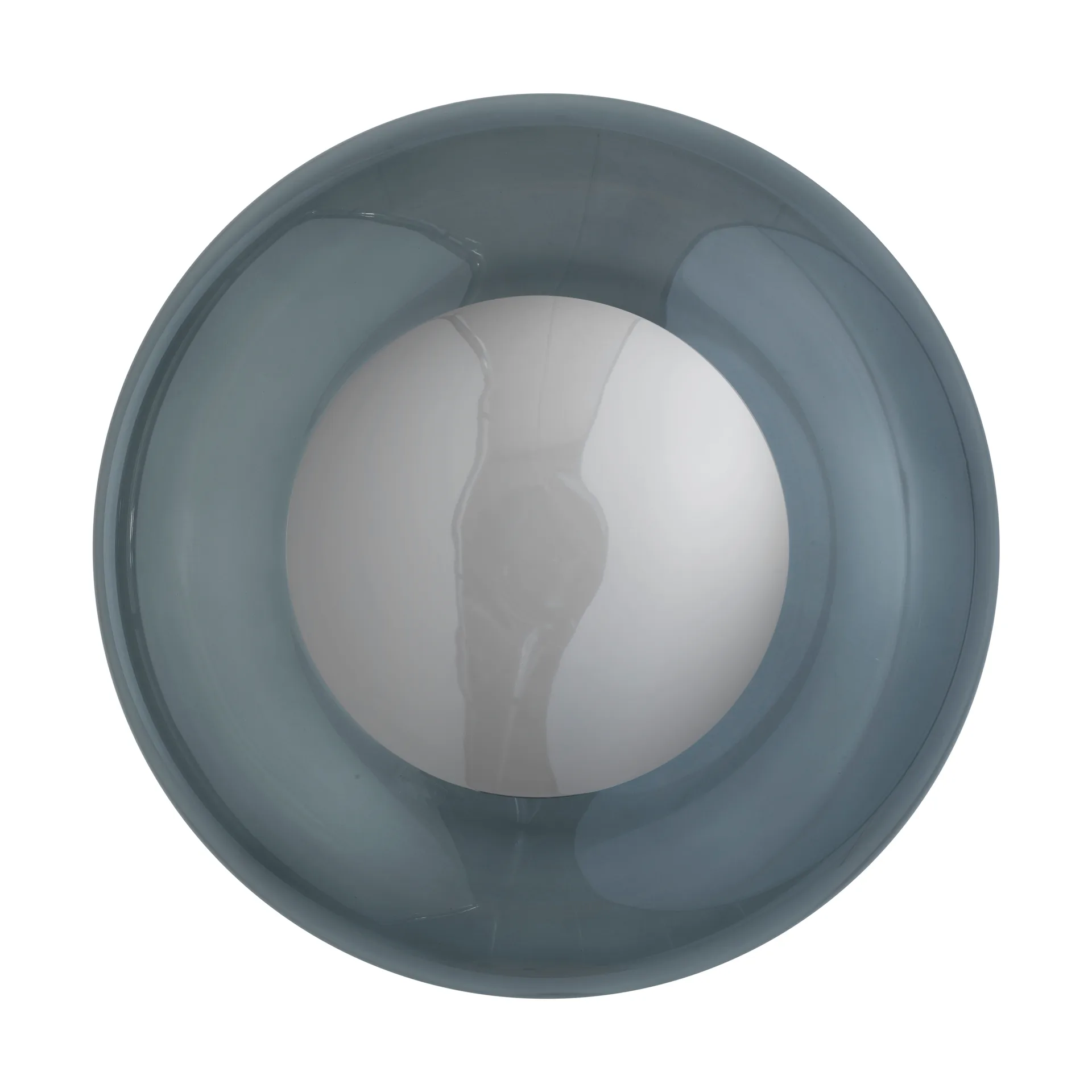 Aplique de pared Horizon surface, Smokey grey, Ø36 cm EBB & FLOW