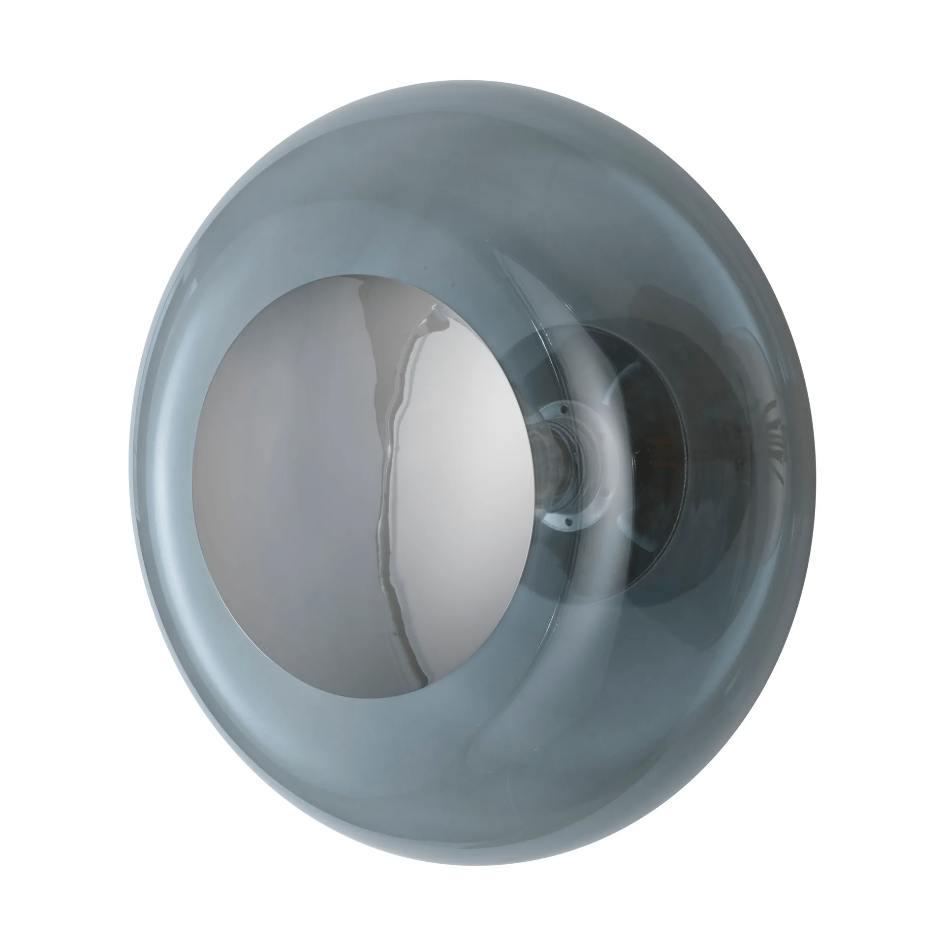 Aplique de pared Horizon surface, Smokey grey, Ø36 cm EBB & FLOW