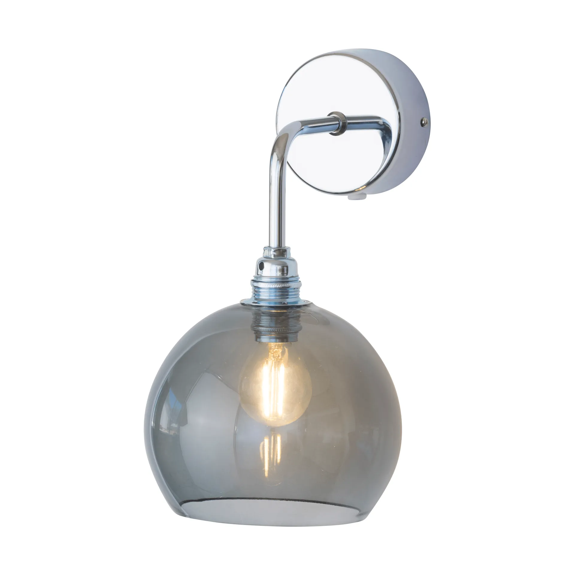 Aplique de pared Rowan, Smokey grey EBB & FLOW