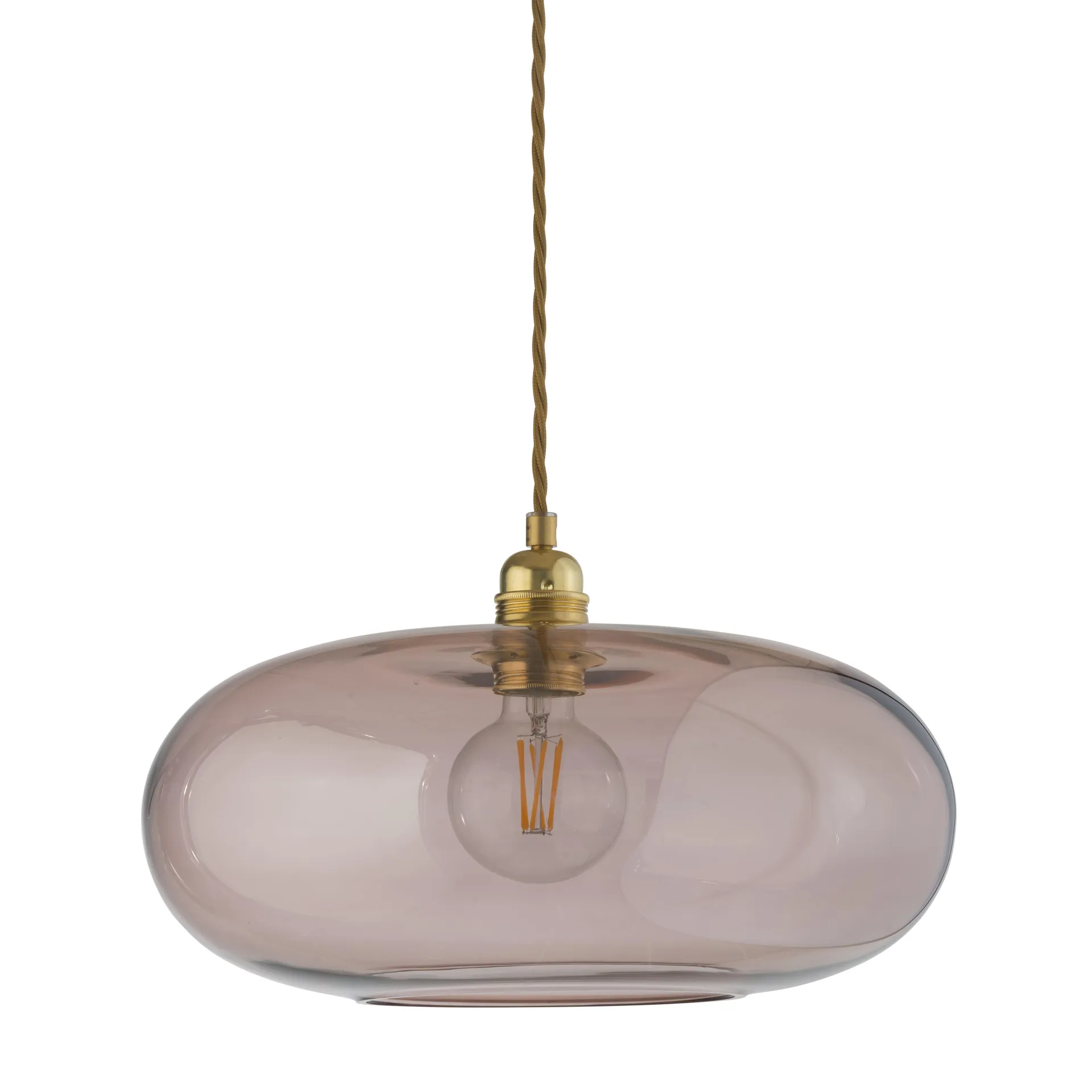 Lámpara de techo Horizon Ø36 cm, Obsidian EBB & FLOW