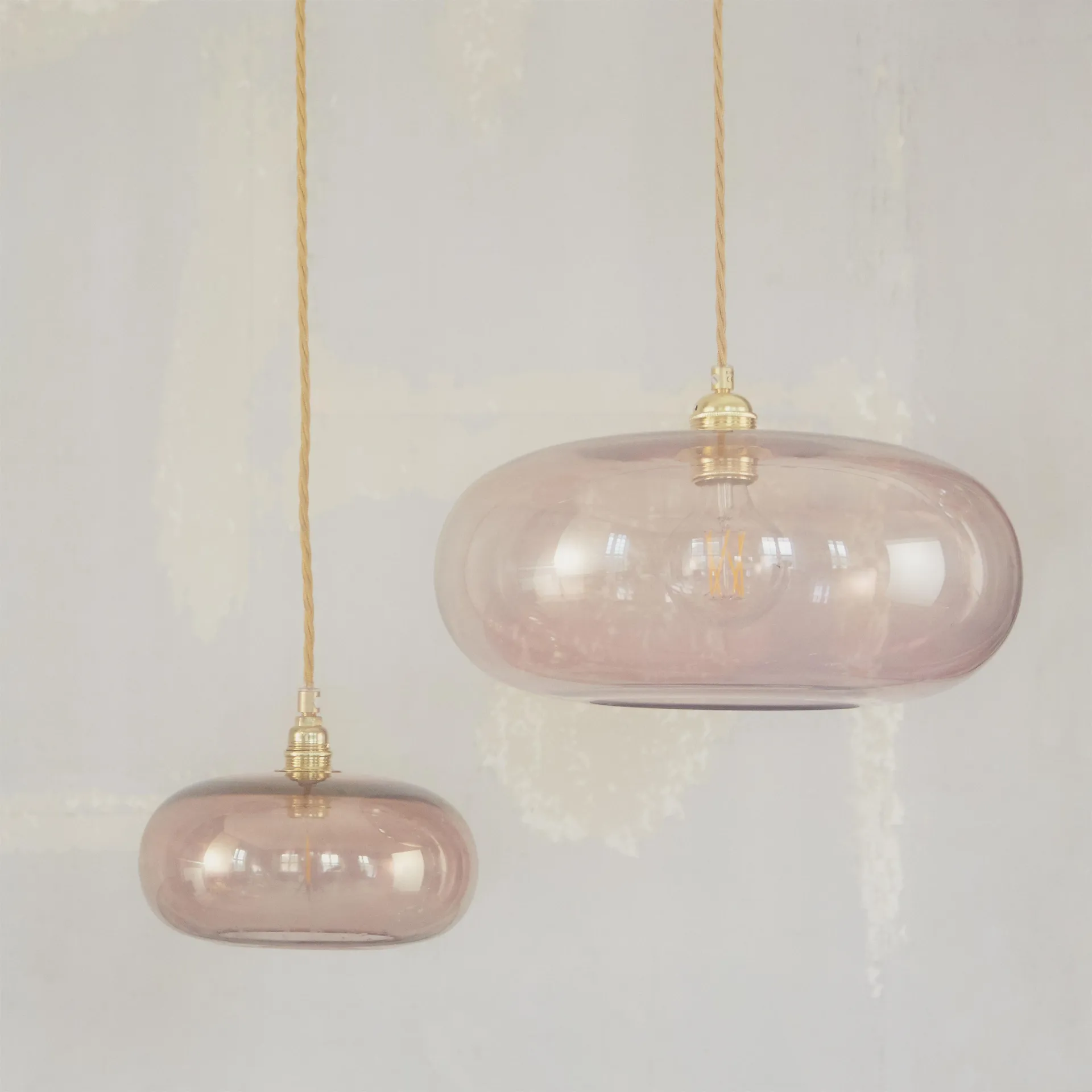 Lámpara de techo Horizon Ø36 cm, Obsidian EBB & FLOW