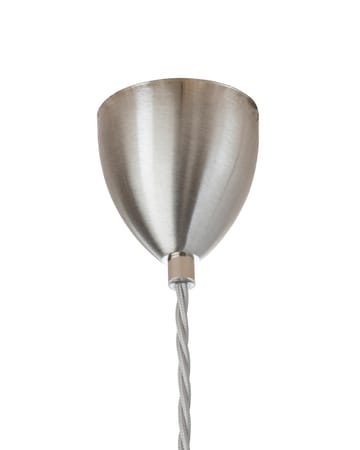 Lámpara de techo Rowan Chrystal Ø15,5 cm - Pequeño cuadro con cordón de plata - EBB & FLOW