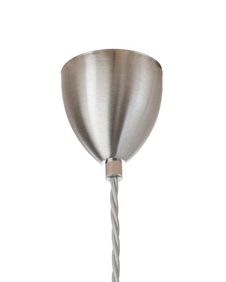 Lámpara de techo Rowan Chrystal Ø28 cm, rombos medianos y cable plateado EBB & FLOW
