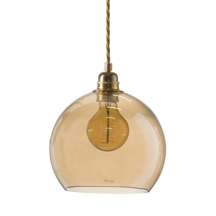 Lámpara de techo Rowan M - Golden smoke, Ø 22 cm - EBB & FLOW