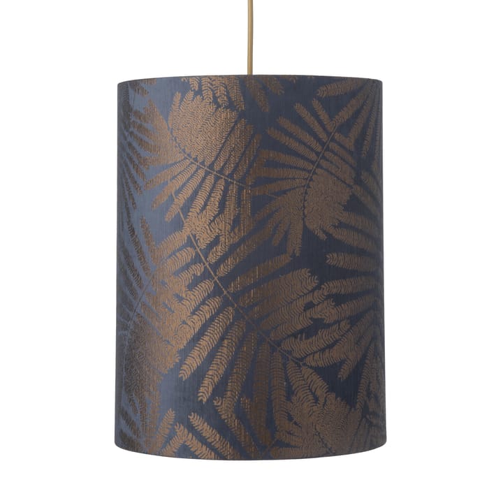 Pantalla de lámpara Fern Leaves Ø30 cm, azul EBB & FLOW