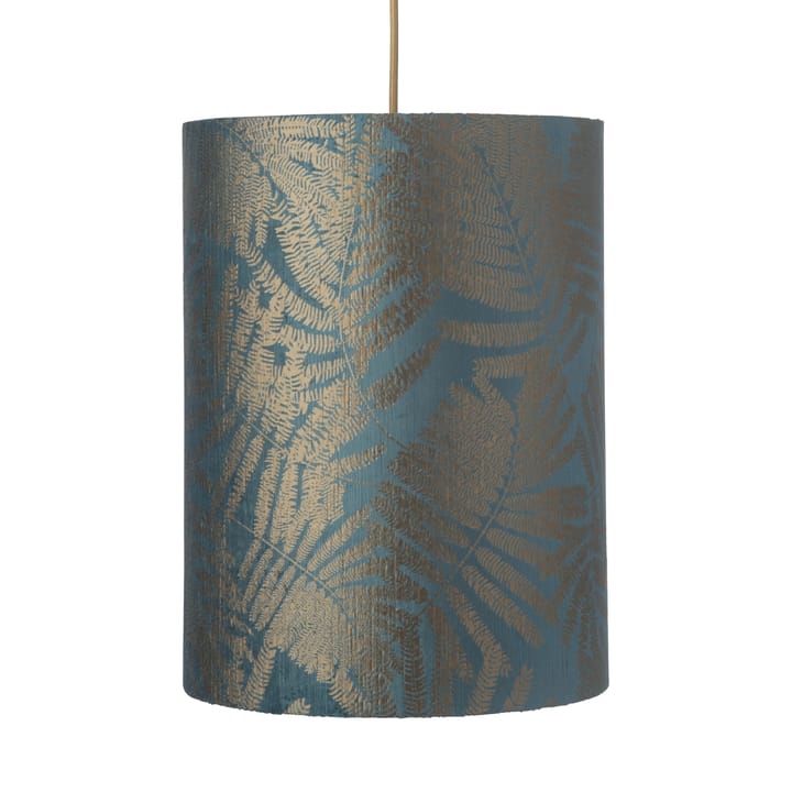 Pantalla de lámpara Fern Leaves Ø30 cm, Teal EBB & FLOW