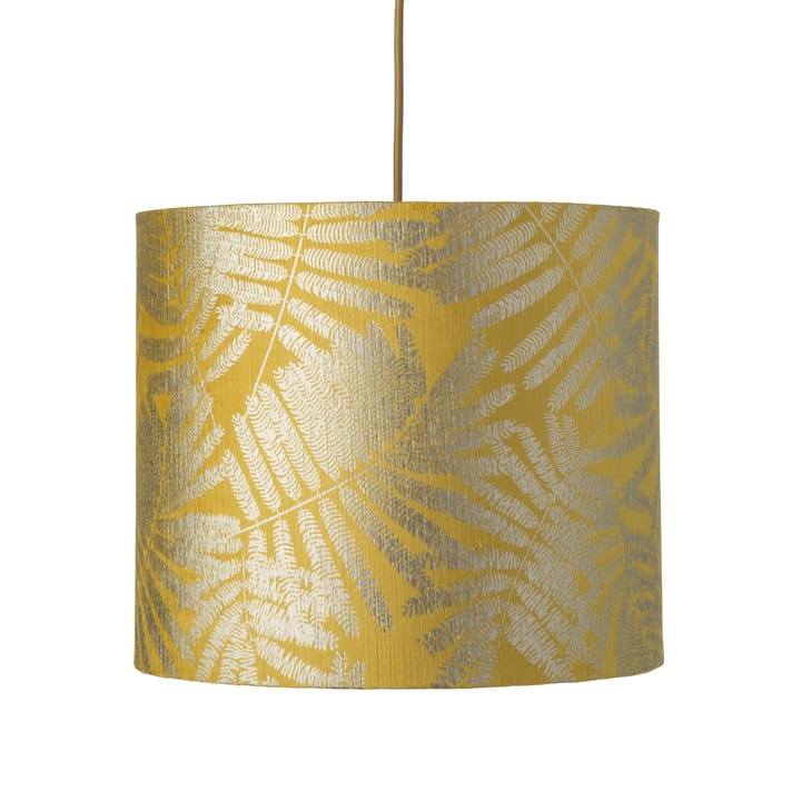 Pantalla de lámpara Fern Leaves Ø35 cm, amarillo EBB & FLOW