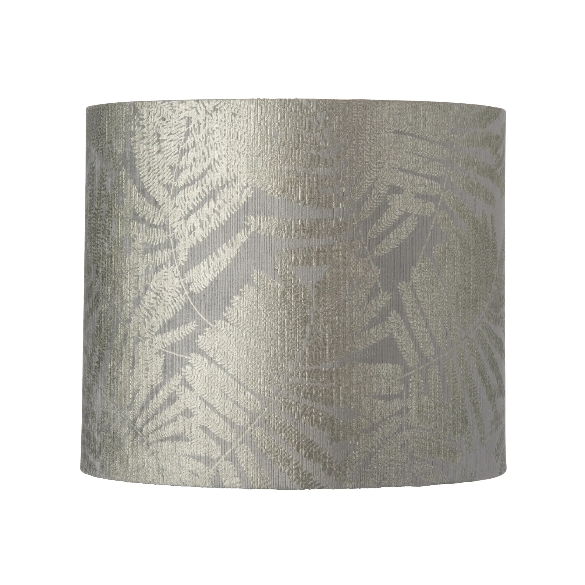 Pantalla de lámpara Fern Leaves Ø35 cm, plata EBB & FLOW