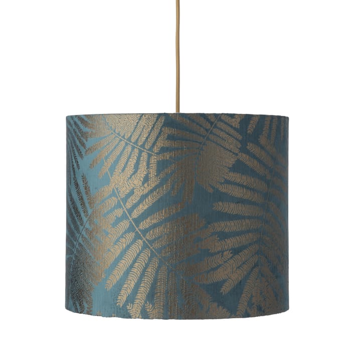 Pantalla de lámpara Fern Leaves Ø35 cm, Teal EBB & FLOW