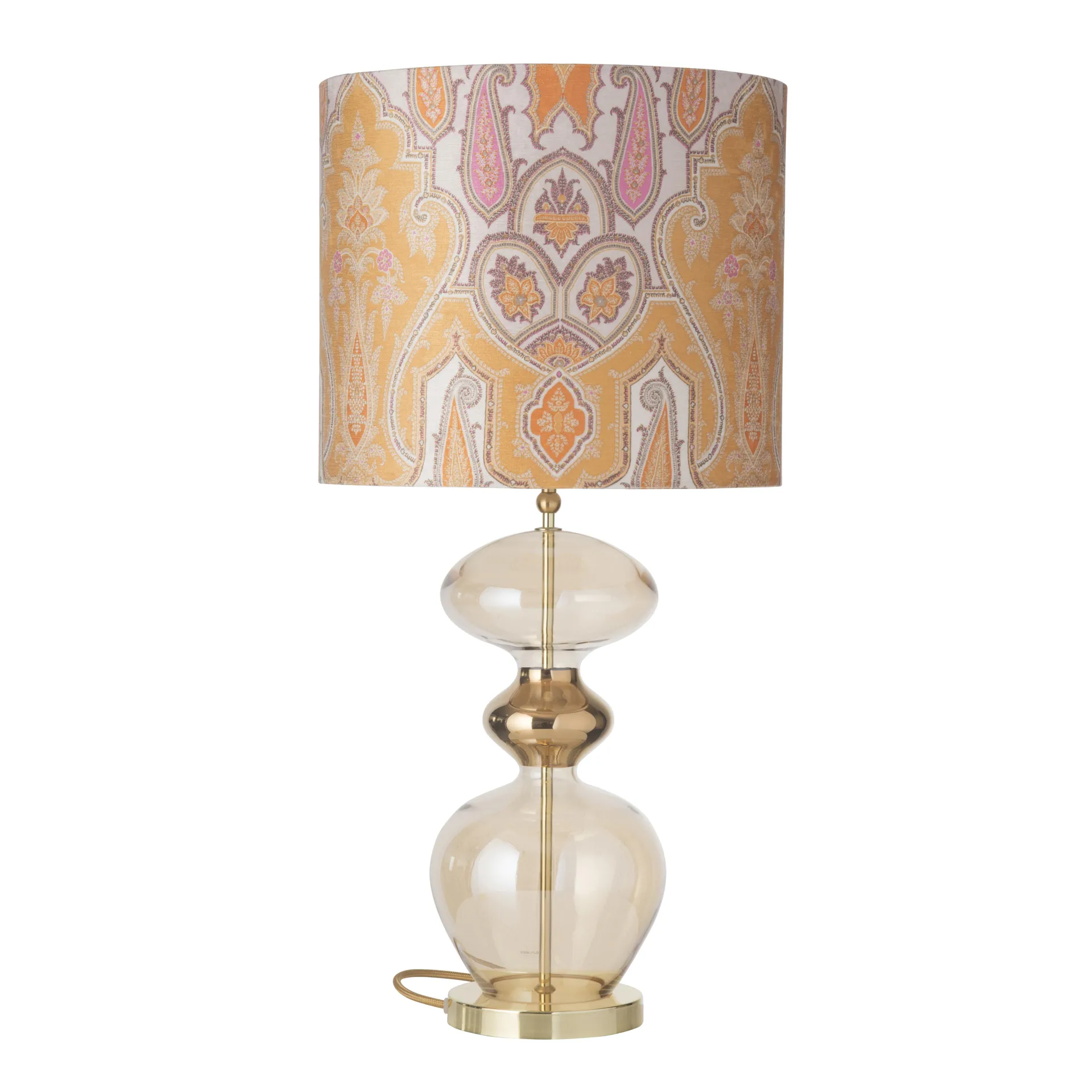 Pie de lámpara Futura, Golden smoke EBB & FLOW