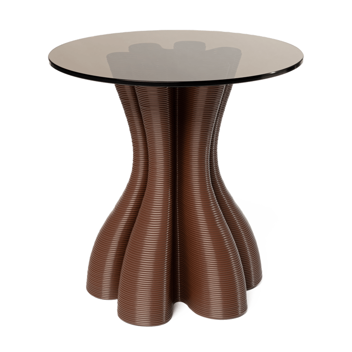 Mesa auxiliar Anemone Ø50 cm - Chocolate - Ekbacken Studios