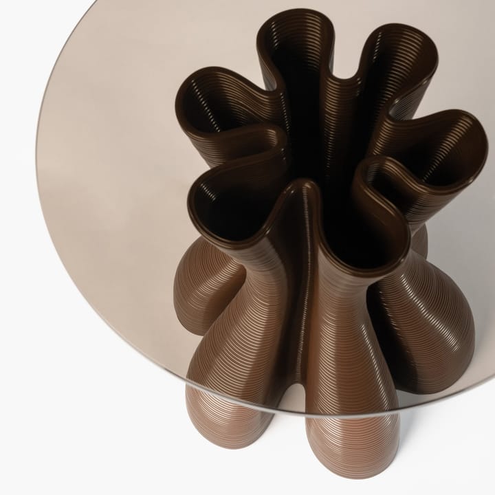 Mesa auxiliar Anemone Ø50 cm - Chocolate - Ekbacken Studios