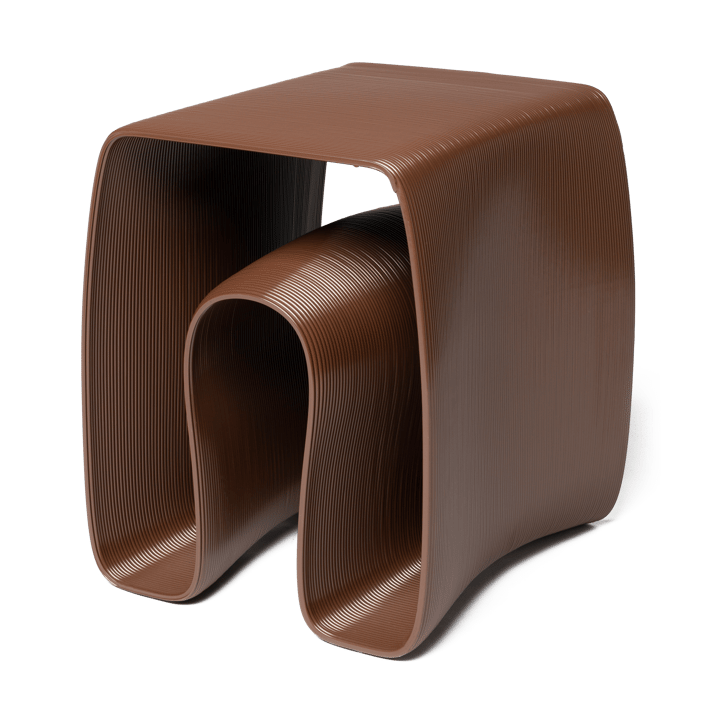 Mesa auxiliar Eel 38x40 cm - Chocolate - Ekbacken Studios