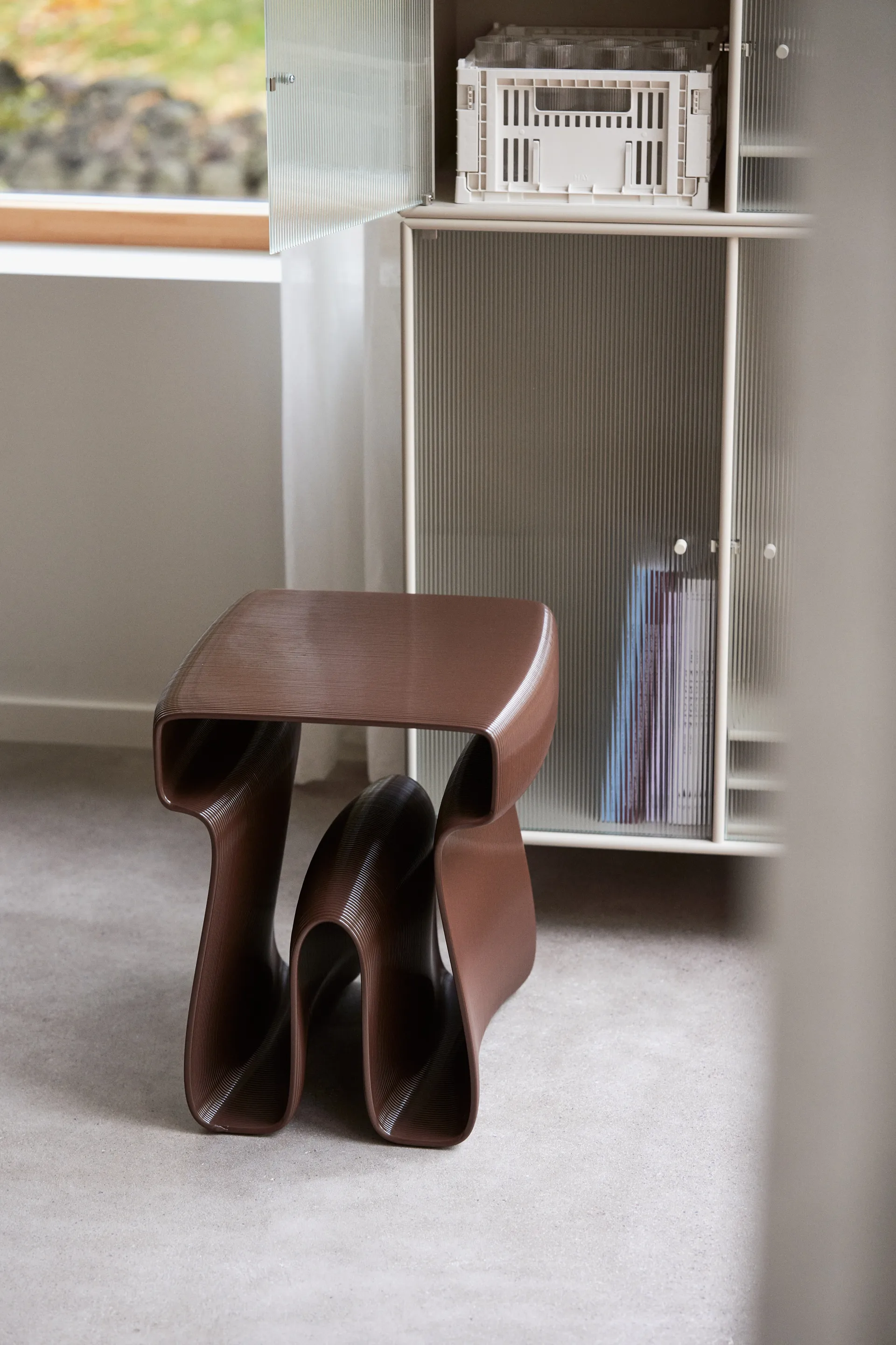 Mesa auxiliar Octopus 38x40 cm, Chocolate Ekbacken Studios