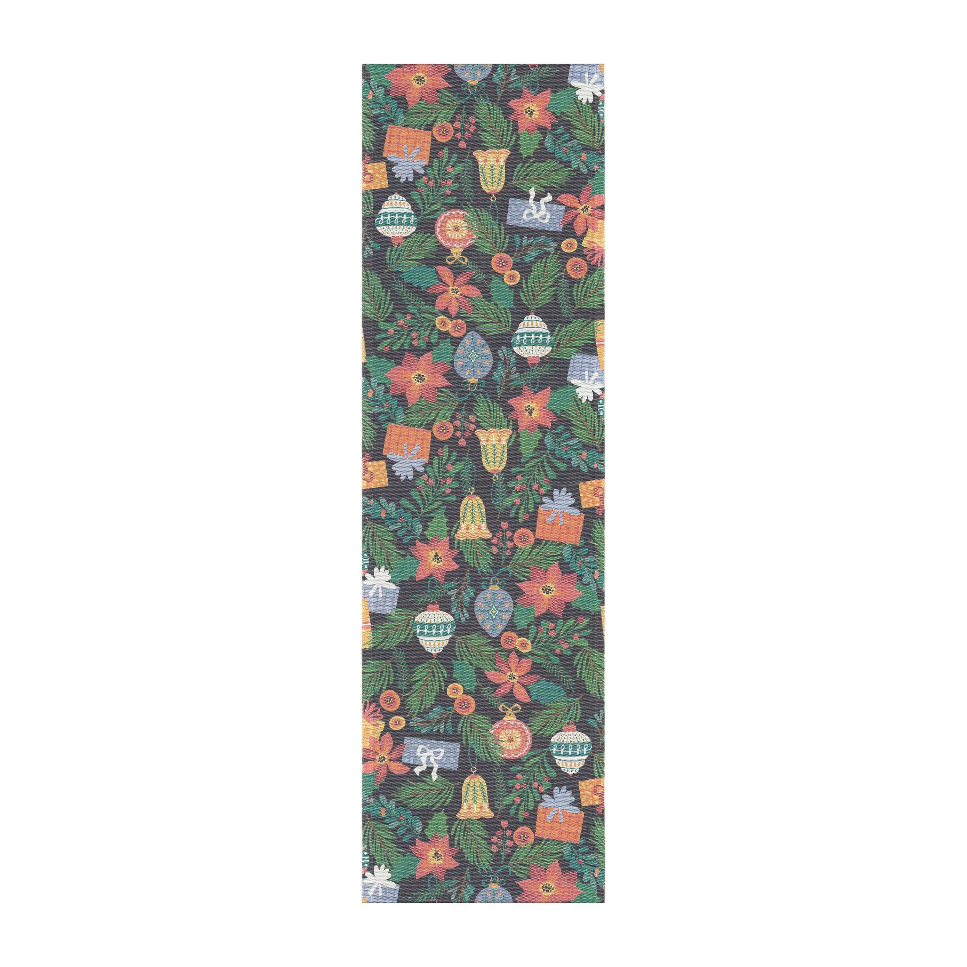 Camino de mesa árbol de navidad 35x120 cm, verde Ekelund Linneväveri