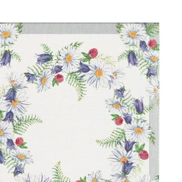 Camino de mesa Blomkrans 35x120 cm - Multi - Ekelund Linneväveri