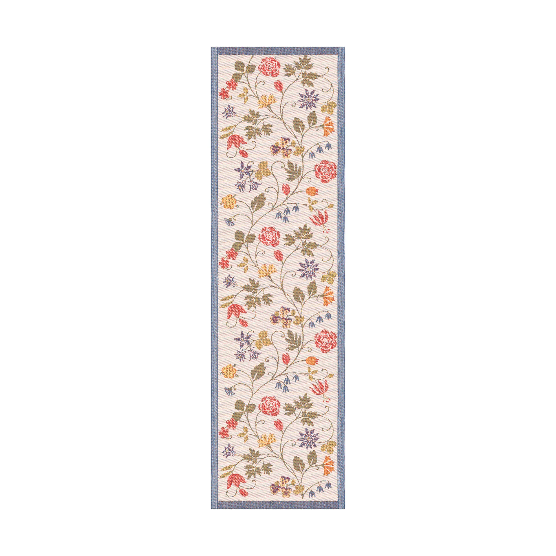 Camino de mesa Flower 35x120 cm, Multi Ekelund Linneväveri