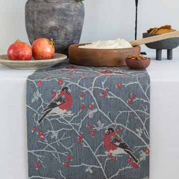 Camino de mesa Frostkvist 35x140 cm - gris - Ekelund Linneväveri