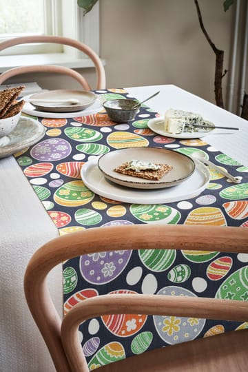 Camino de mesa Glad påsk35x120 cm - Multi - Ekelund Linneväveri