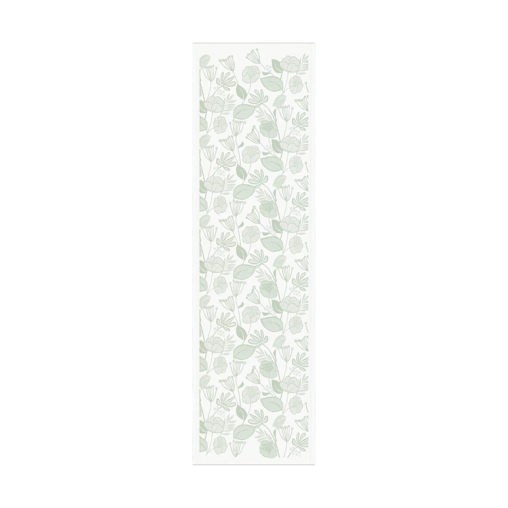 Camino de mesa Grönska 35x120 cm, Verde Ekelund Linneväveri