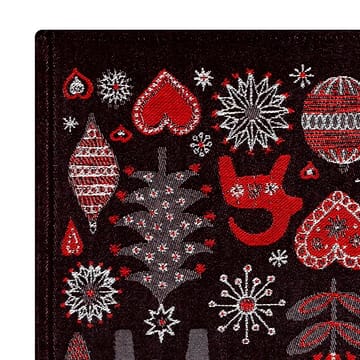 Camino de mesa Julnatt - negro - Ekelund Linneväveri