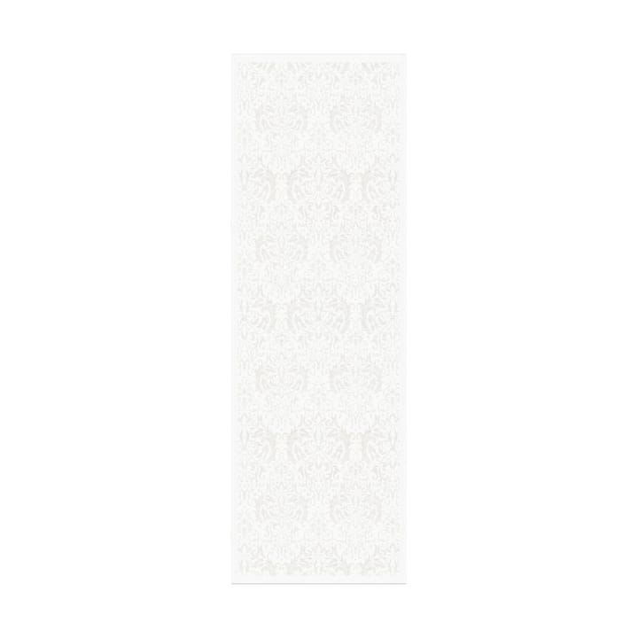 Camino de mesa Medaljong 50x150 cm - Blanco - Ekelund Linneväveri