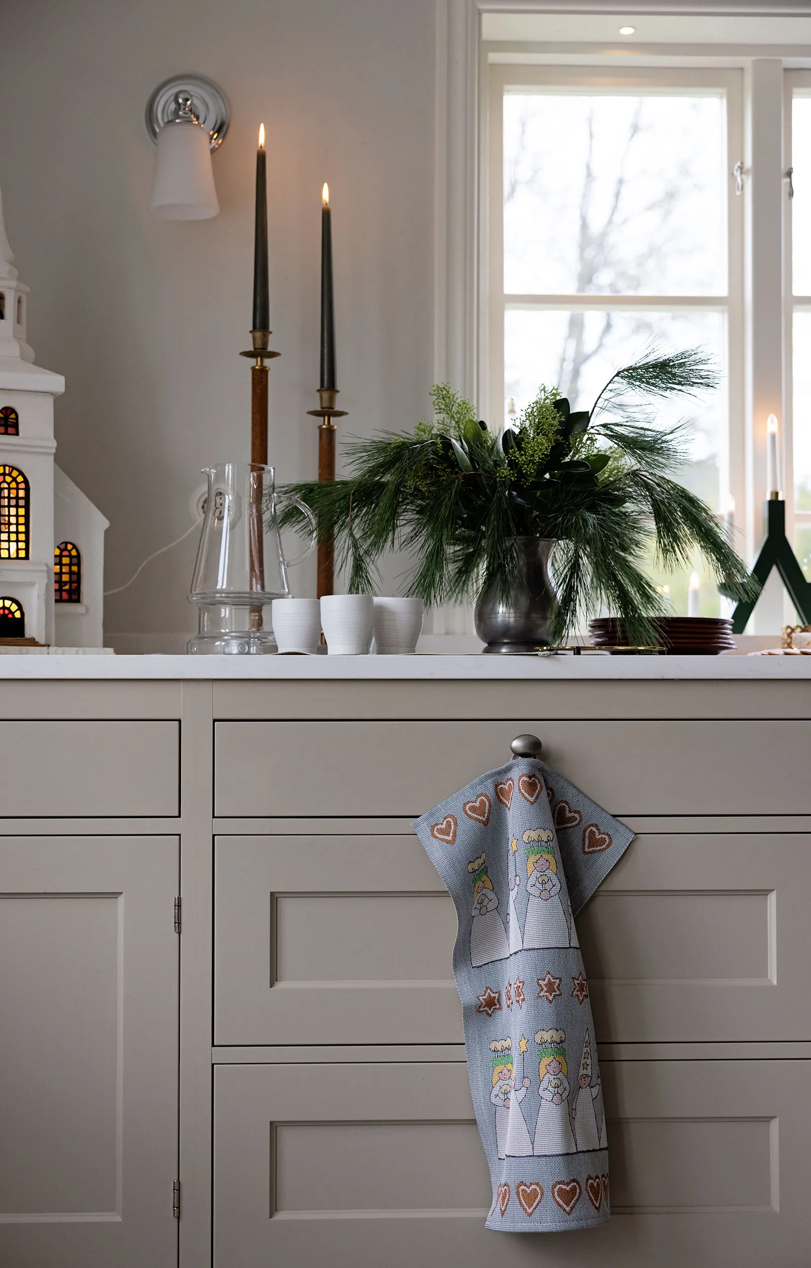 Camino de mesa Mistelkvist 35x120 cm, Multi Ekelund Linneväveri