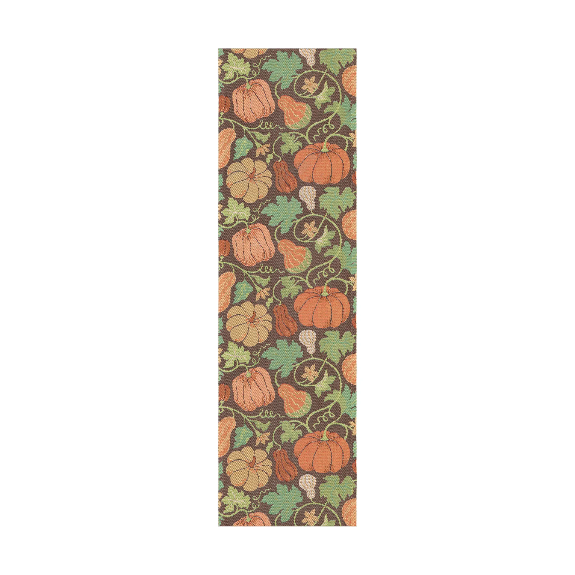 Camino de mesa Plenty of pumpkin, 35x120 cm Ekelund Linneväveri