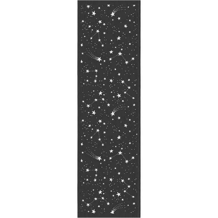 Camino de mesa Stjärnfall 35x120 cm - negro - Ekelund Linneväveri