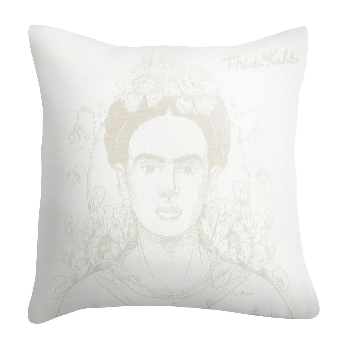 Funda de cojín Frida Kahlo 40x40 cm, Belleza Ekelund Linneväveri