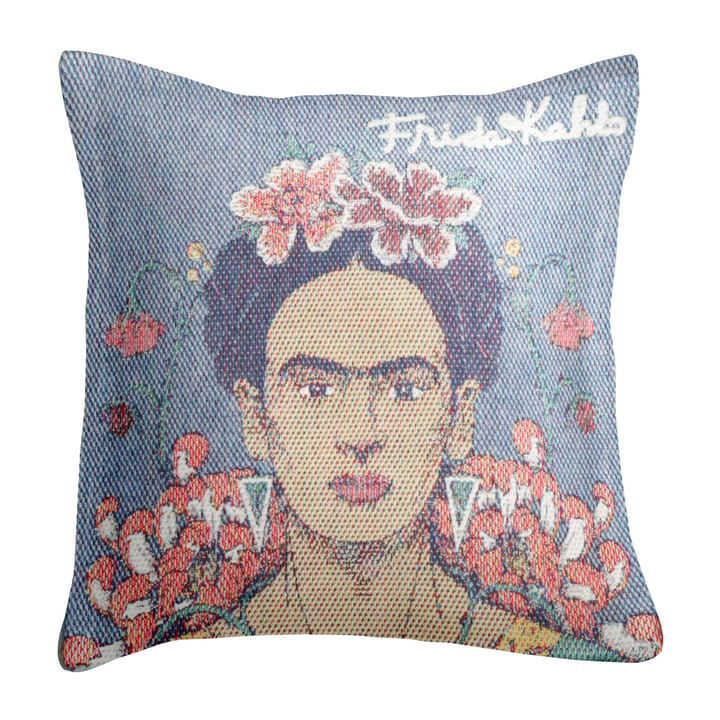 Funda de cojín Frida Kahlo 40x40 cm - Vida - Ekelund Linneväveri
