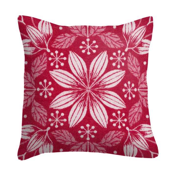 Funda de cojín Värme 40x40 cm - Rojo - Ekelund Linneväveri