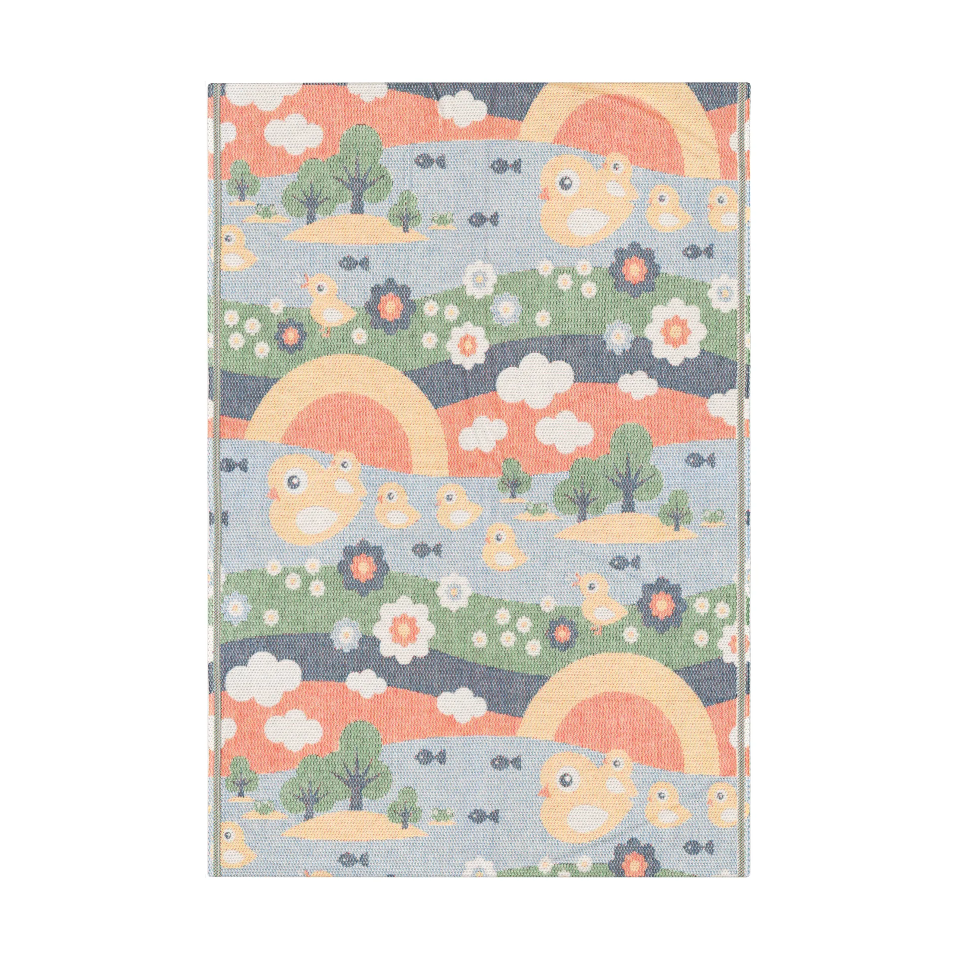 Manta Ankdalen 72x105 cm, Multi Ekelund Linneväveri