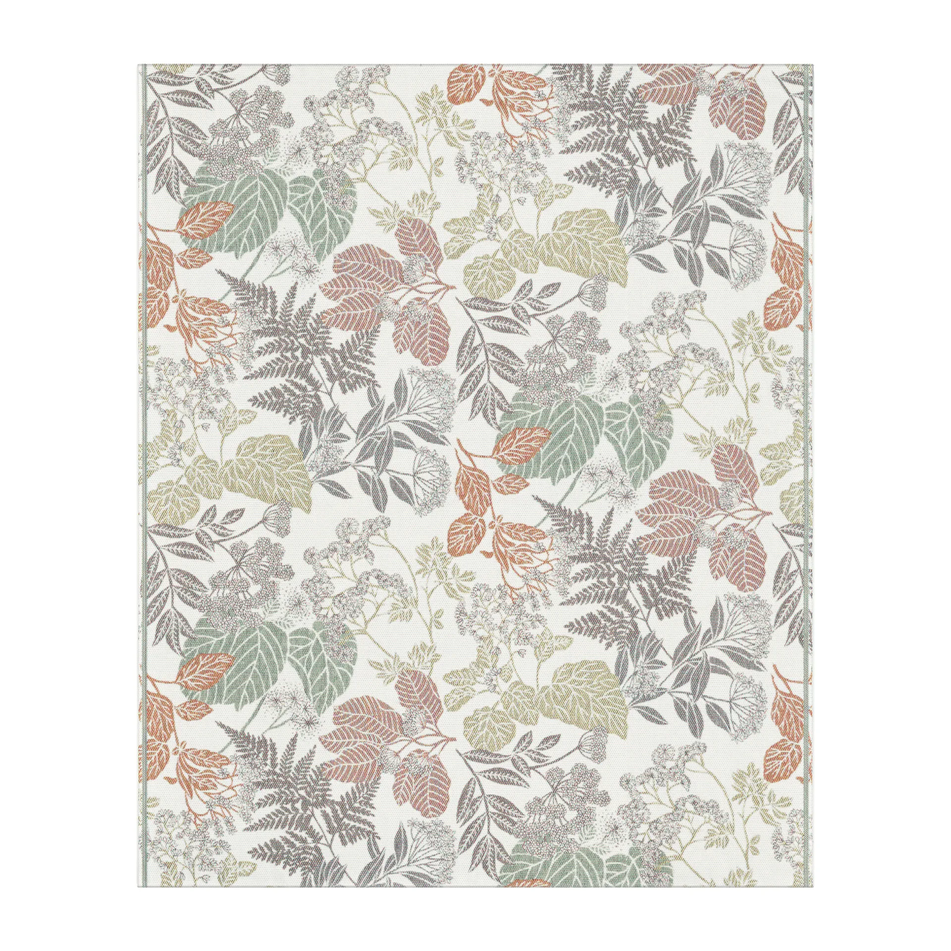 Manta de algodón Höstnatural 140x170 cm, marrón Ekelund Linneväveri