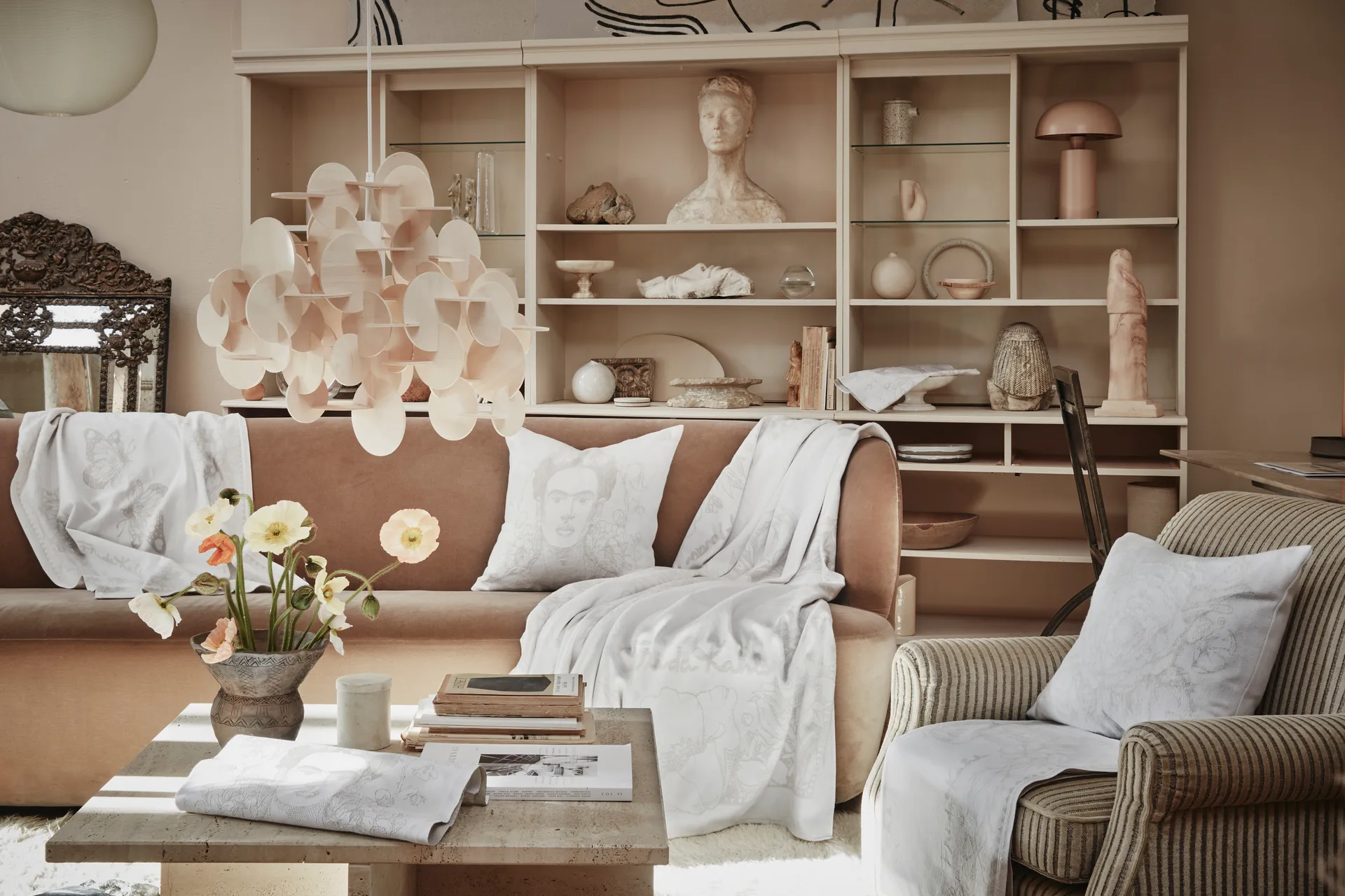 Manta de bebé Frida Kahlo 72x105 cm, Belleza Ekelund Linneväveri