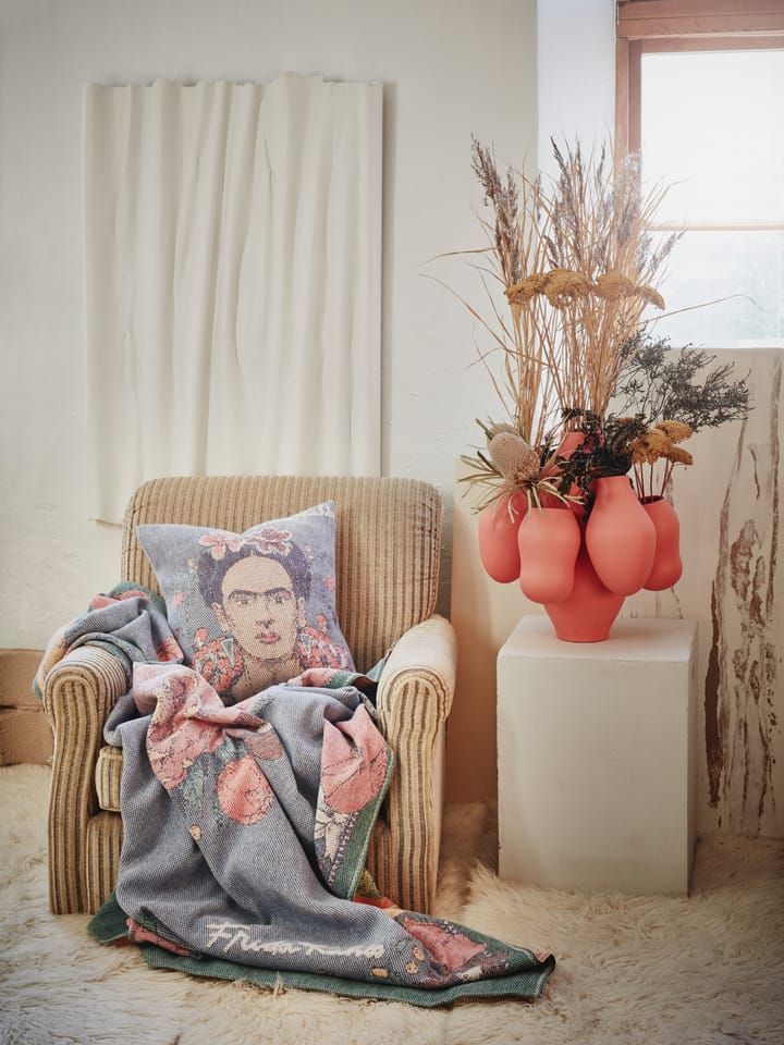 Manta Frida Kahlo 140x170 cm - Vida - Ekelund Linneväveri