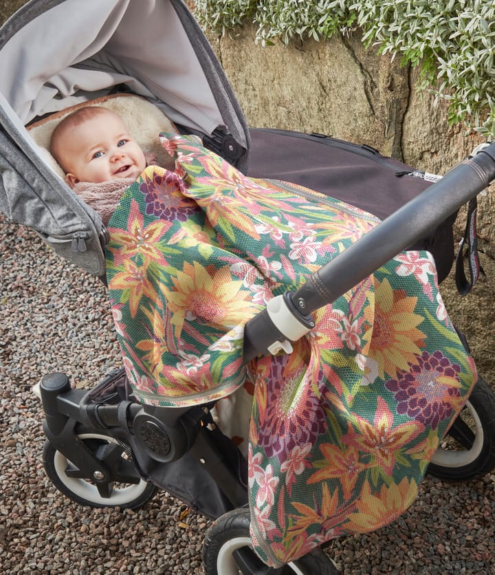 Manta infantil Flores 70x75 cm, Multi Ekelund Linneväveri