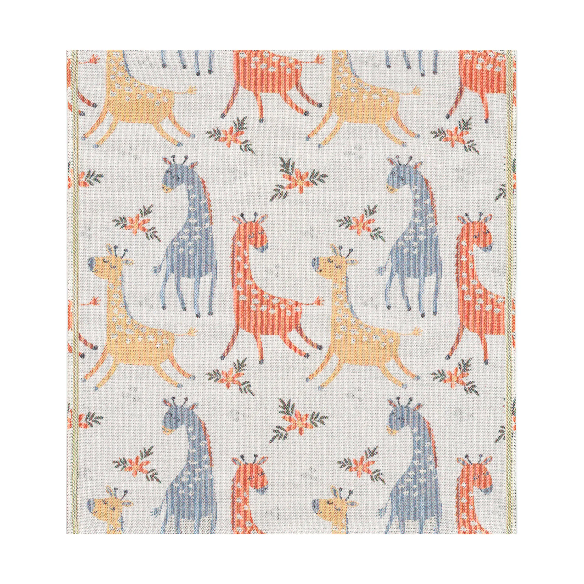Manta infantil Giraffer 70x75 cm, Multi Ekelund Linneväveri