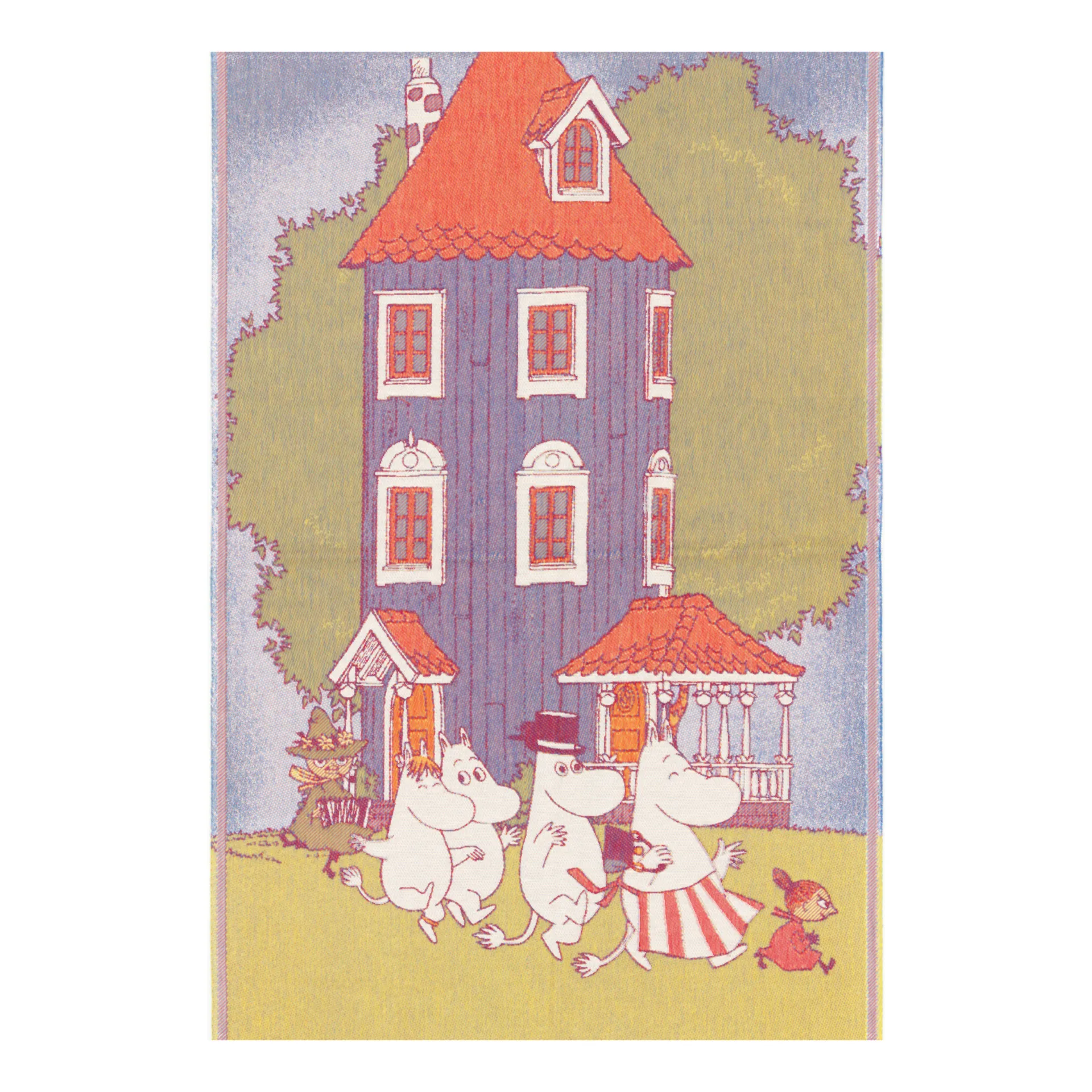 Manta infantil Mumin 72x105 cm, Moomin house Ekelund Linneväveri