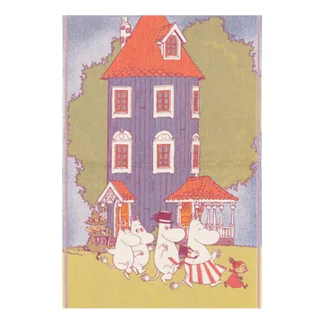 Manta infantil Mumin 72x105 cm - Moomin house - Ekelund Linneväveri