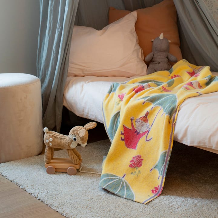 Manta infantil Mumin 72x105 cm, Umbrella Ekelund Linneväveri