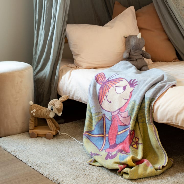 Manta infantil Mumin 72x105 cm, Windy Ekelund Linneväveri