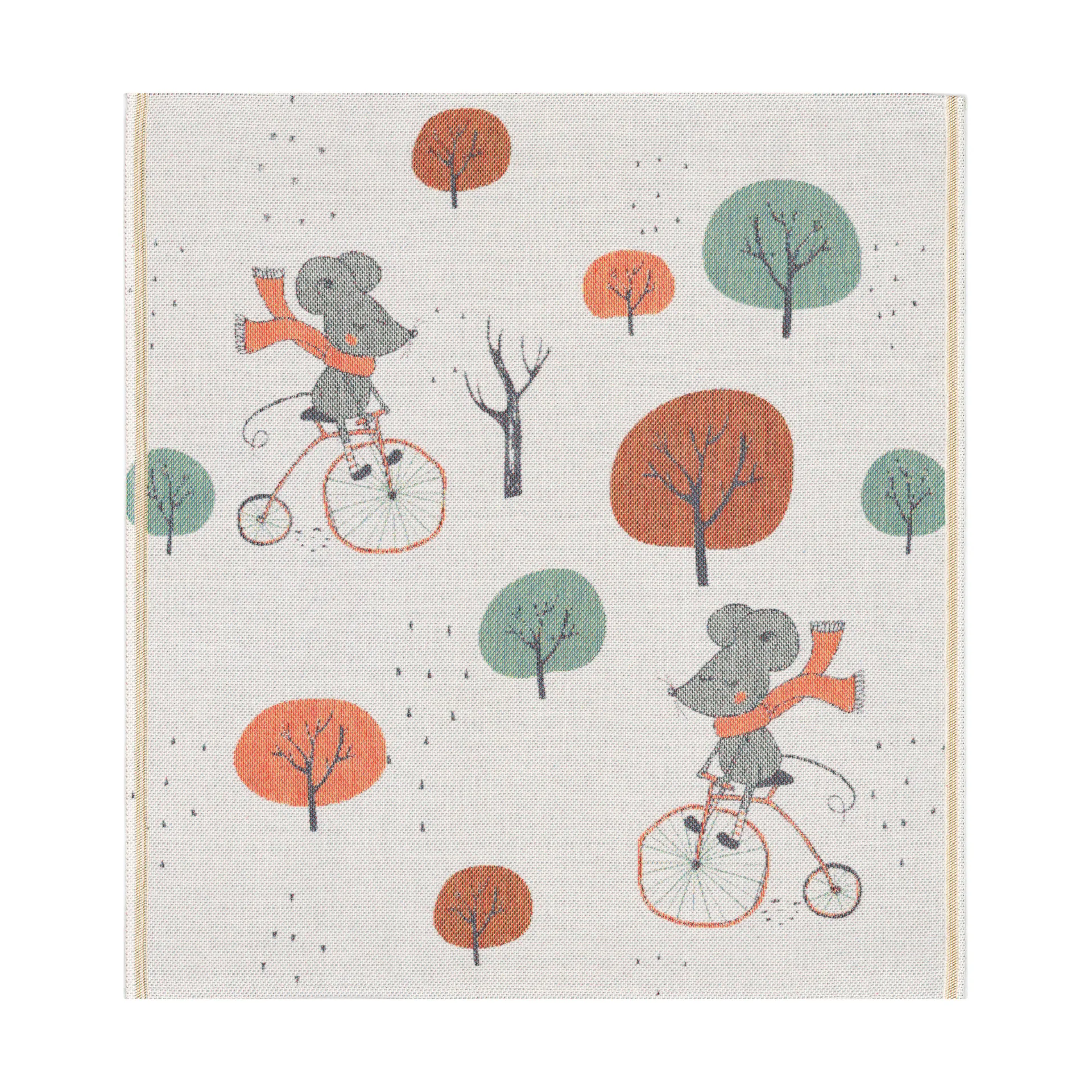 Manta infantil Skogsmus 70x75 cm, Multi Ekelund Linneväveri